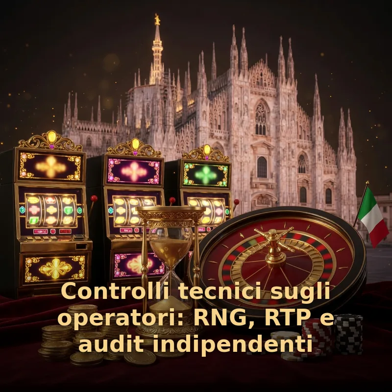 Controlli tecnici sugli operatori: RNG, RTP e audit indipendenti